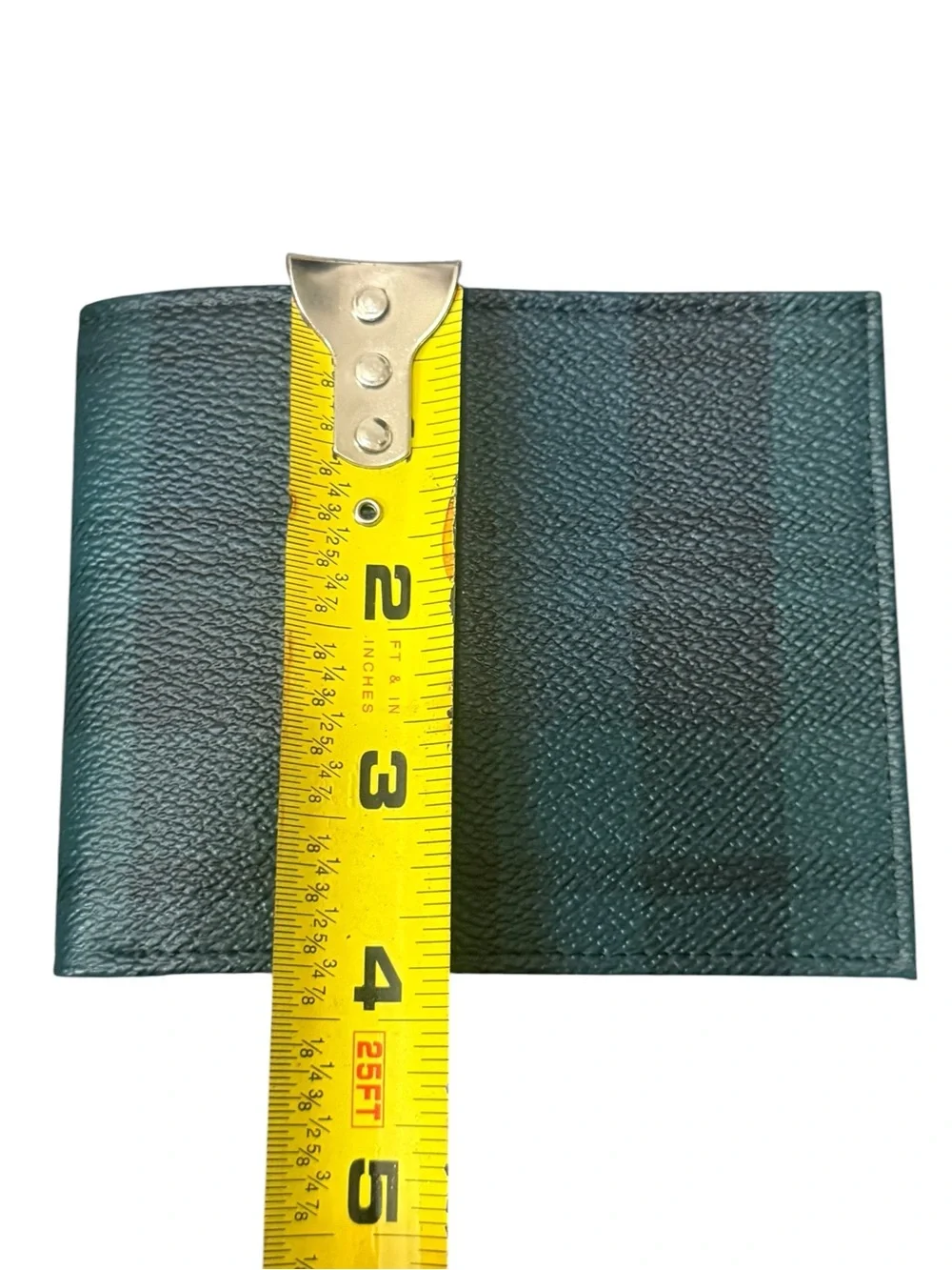 Polo by Ralph Lauren Teal Green Textured Bifold Wallet